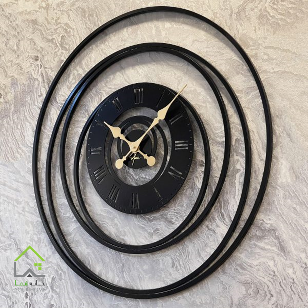 ساعت دیواری گرد لابیرنت